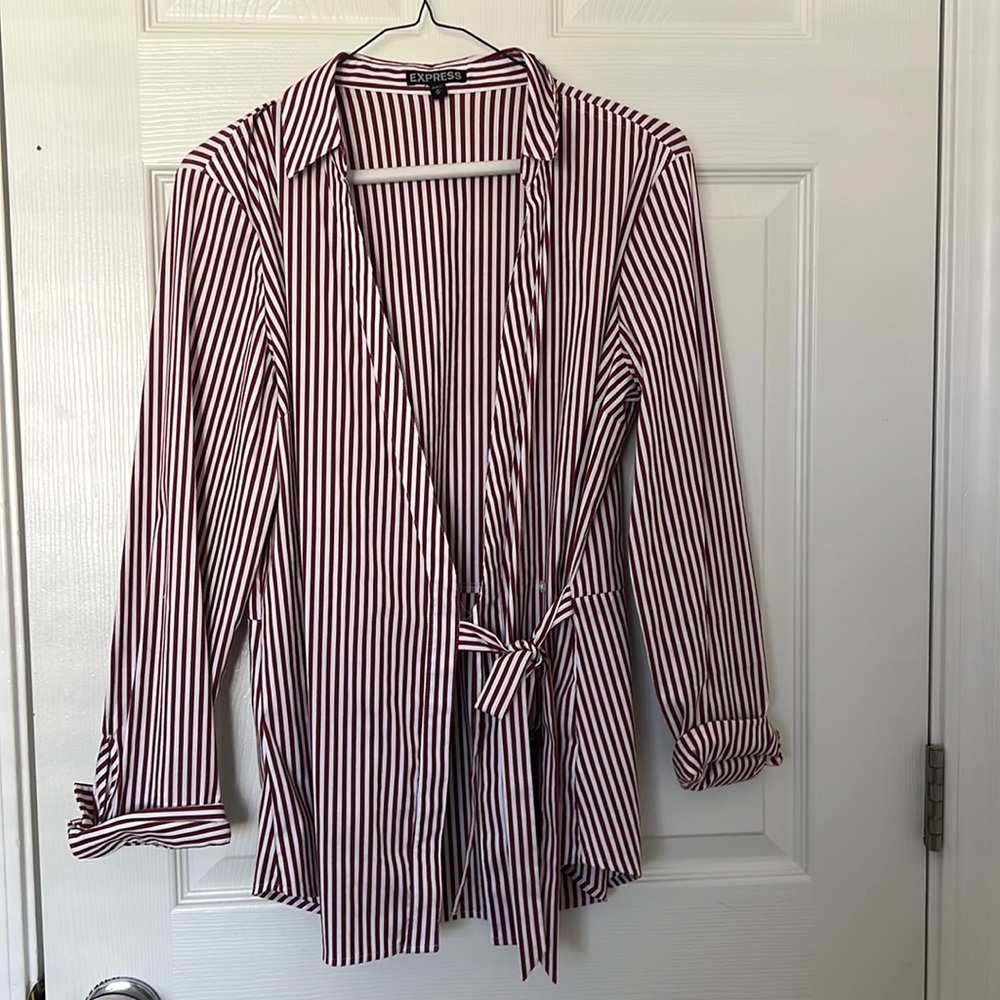 Express bow tie shirt